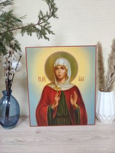 Рукописная икона Алла Готфская масло