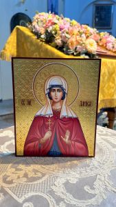 Рукописная икона Лариса №5