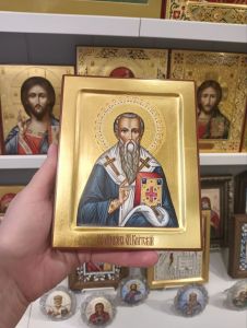 Рукописная икона Мирон Критский №5