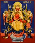 Рукописная икона Кипрская Стромынская