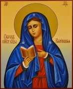 Рукописная икона Калужская 