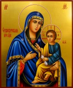 Рукописная икона Сукневичская