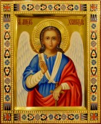 Рукописная икона Ангел Хранитель 124 (Размер 22*28 см)