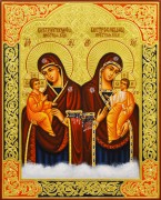 Рукописная икона Быстрослышащая и Быстроотвечающая 9