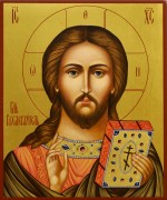 Рукописная икона Спас Вседержитель 84 