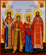 Рукописная семейная икона 107 