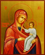 Рукописная икона Коломенская