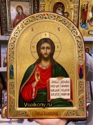 Рукописная икона Спас Вседержитель 100 (Размер 30*40 см)