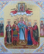 Рукописная семейная икона 18