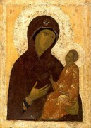 Рукописная икона Кирилло-Белозерская