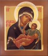 Рукописная икона Божией Матери Муромская