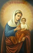 Рукописная икона Урюпинская