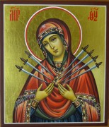 Семистрельная икона Богородицы