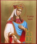 Рукописная икона царица Тамара 3