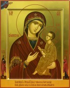 Рукописная икона Виленская 2
